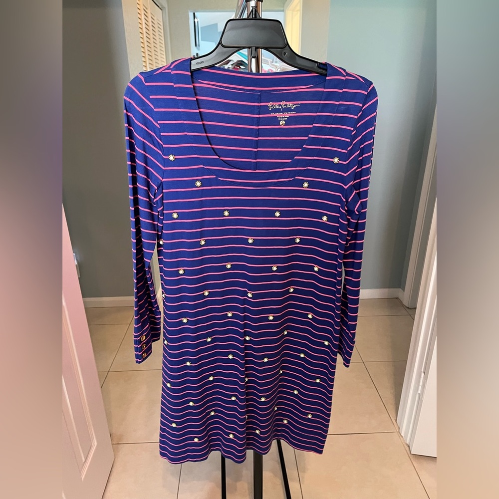 Lily Pulitzer merrit dress. Long sleeve. Size small. EUC